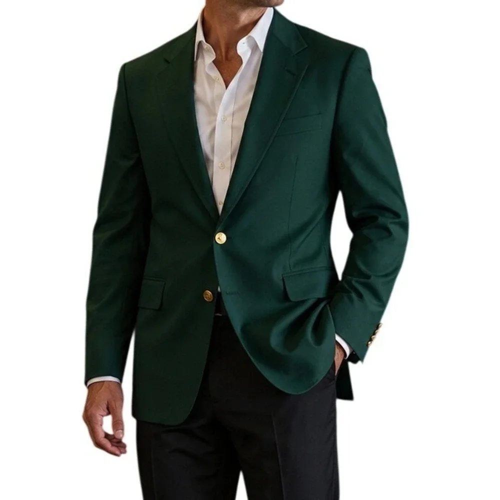Jack Nicklaus Hunter Green Tournament Series Blazer‎ Men's 46XL